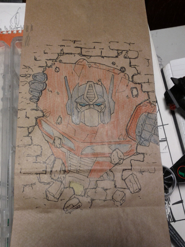 Optimus Prime Lunchbag