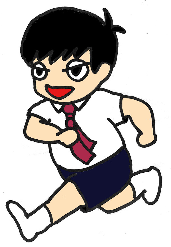 飛んでくる
