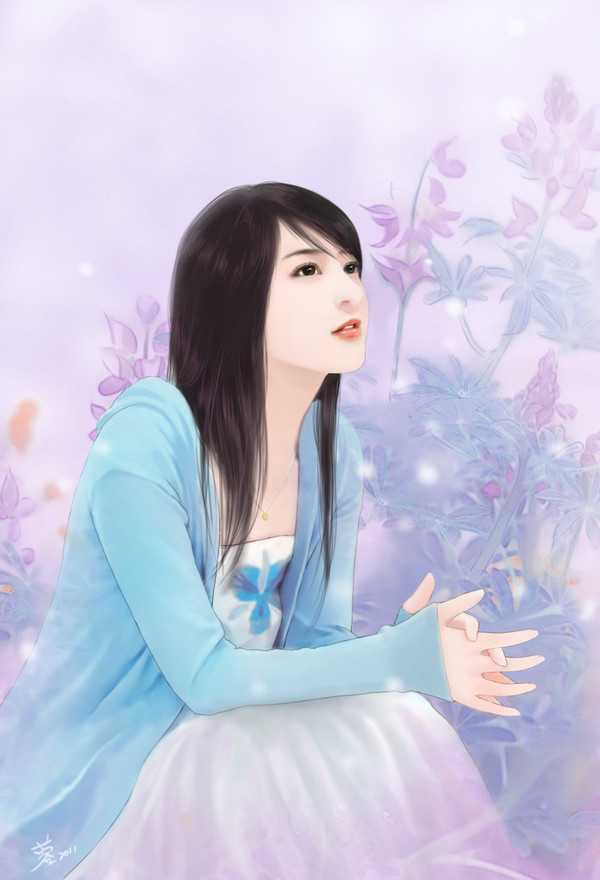 紫色小花