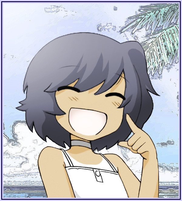 歩美ちゃんと砂浜