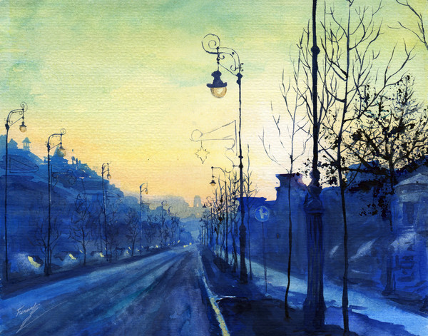 Cold Sunset