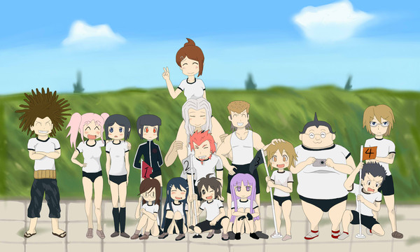 ダンガンロンパ集合写真​