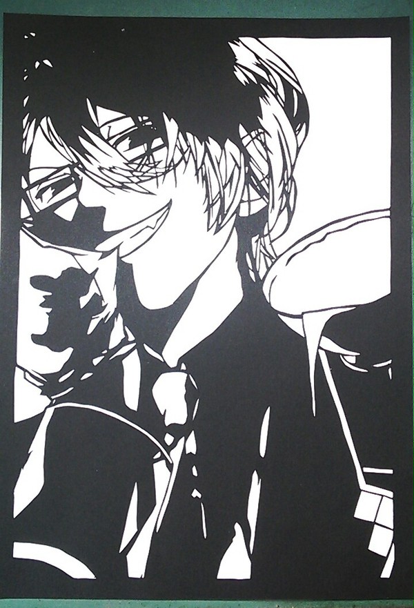 【切り絵】逆巻レイジ