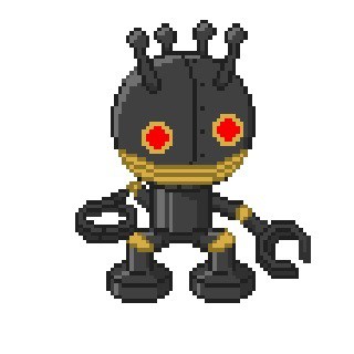 ジャイアントだだんだんをドット絵で描いてみた