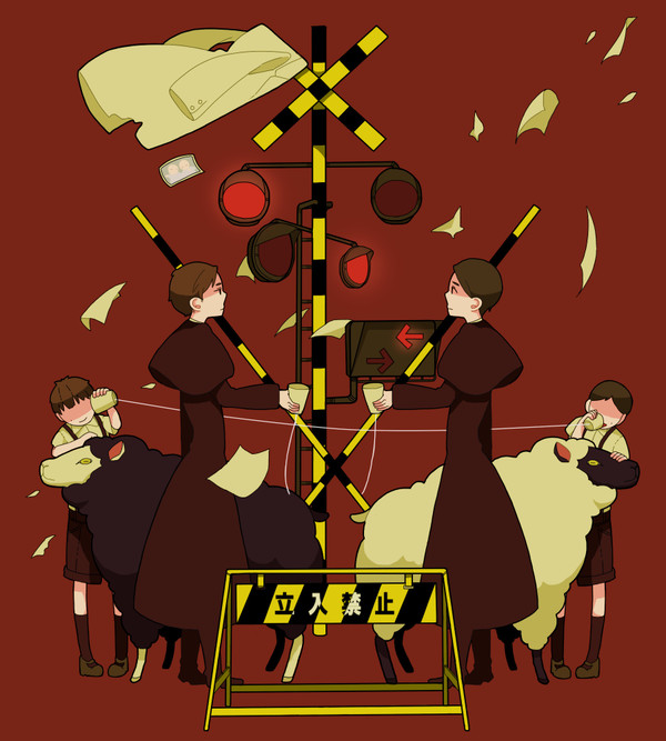 終わらないループを