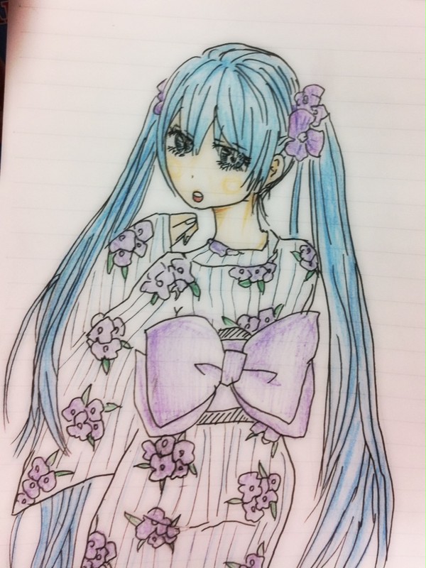 夏ミク！