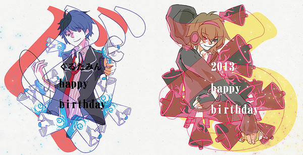 happy birthday！