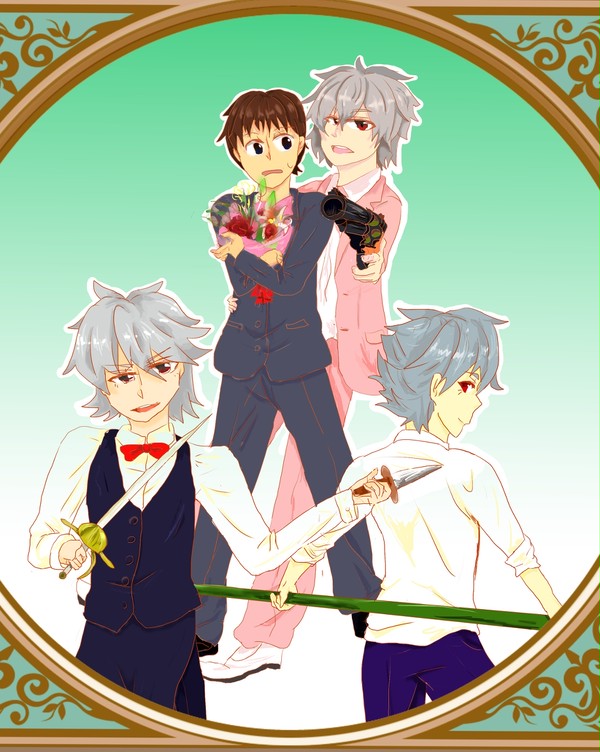 カヲルトリオ！