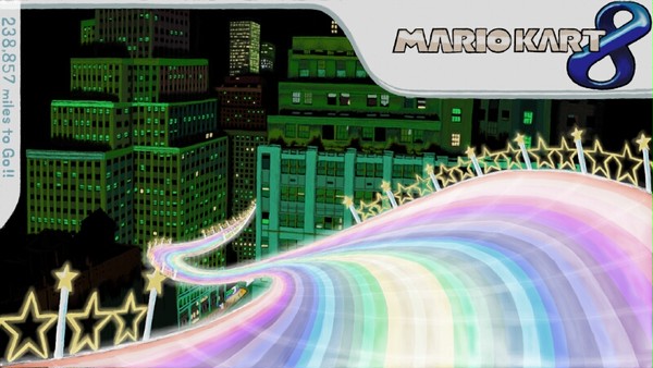 【マリオカート8】 レインボーロード (Section 1)