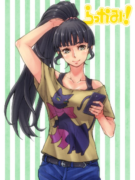 【らっかみ！】ポートレートイラスト