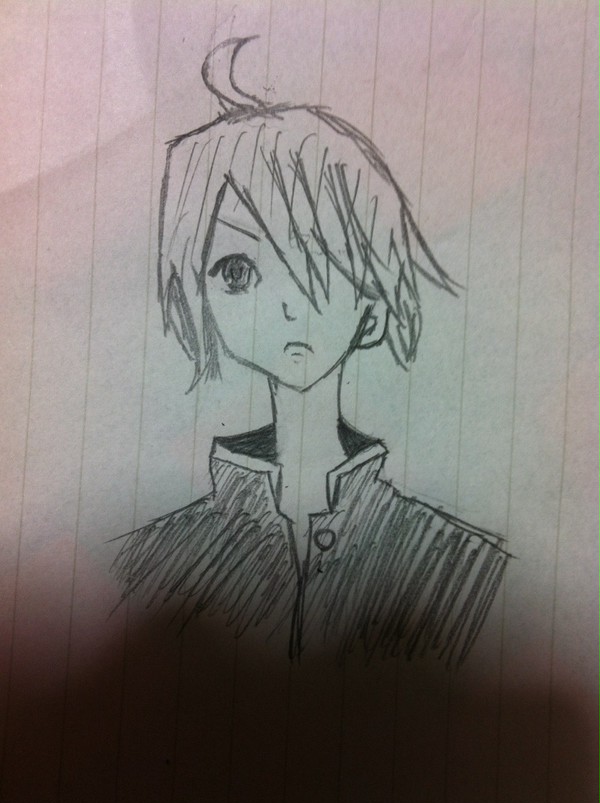 仕事中の落書き