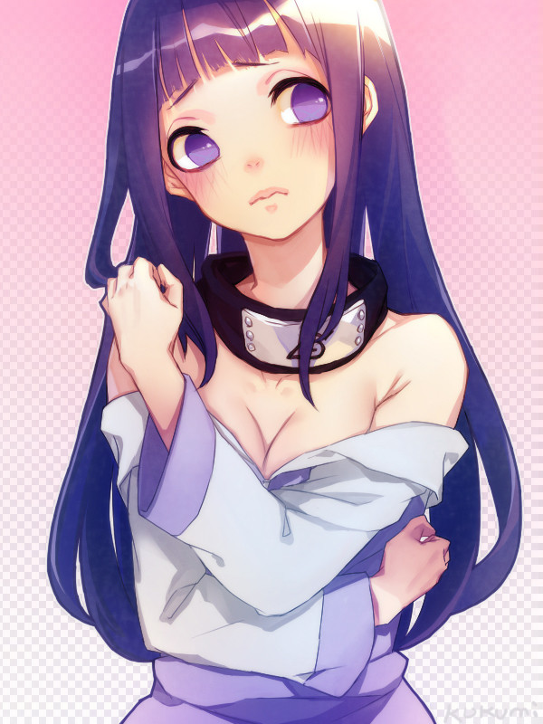 えろっぽいヒナタ描いてみた