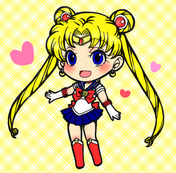 愛と正義の、セーラー服美少女戦士、セーラームーン！