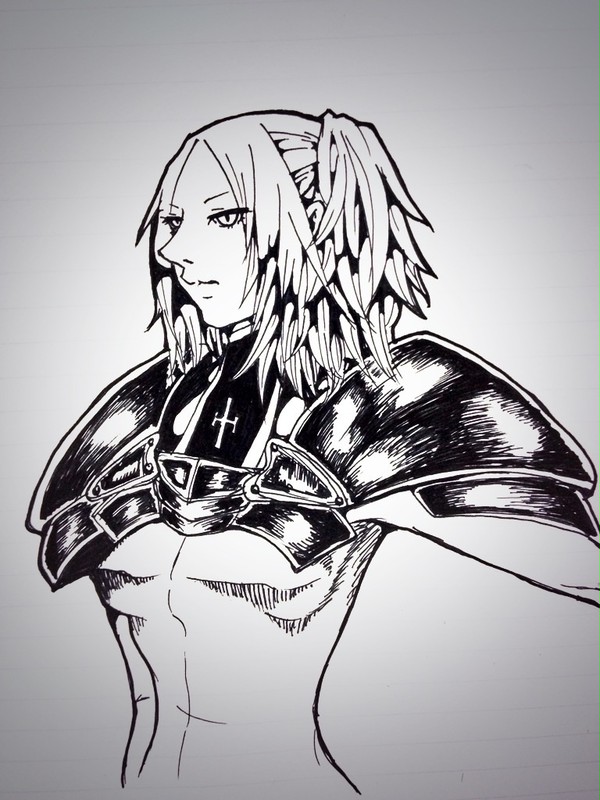 ミリア姐さん落書き