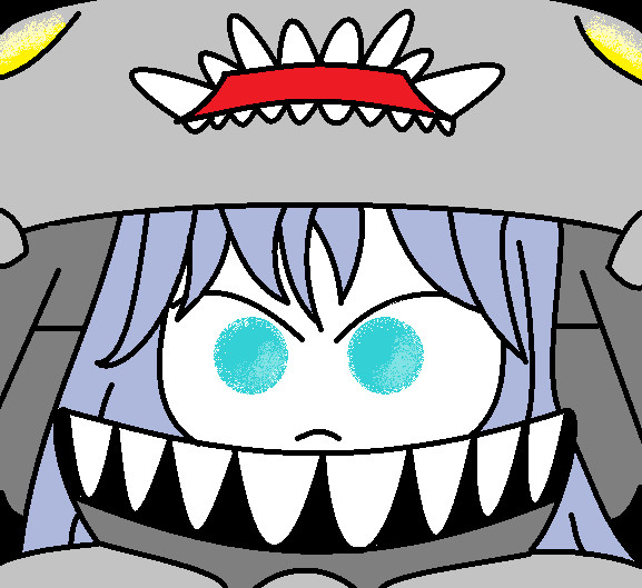 ヲ級さん描いてみた