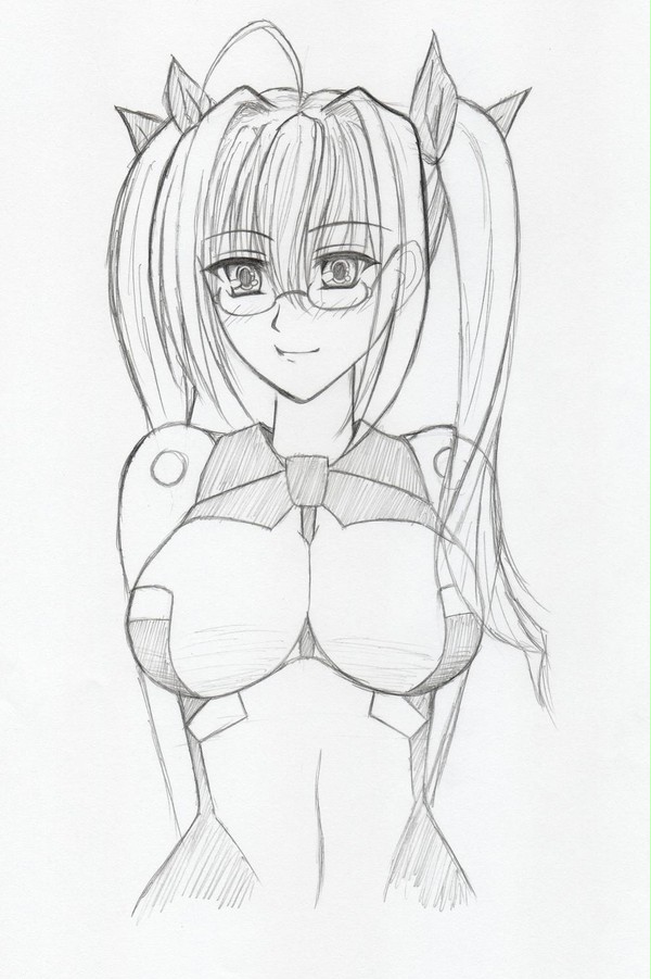 Twitterで上げてた絵のリハビリ・武装神姫