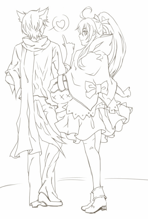 赤（あか）ずきんと狼（おおかみ）おさないとき カイがく