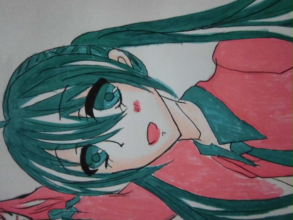初音ミクの落書き