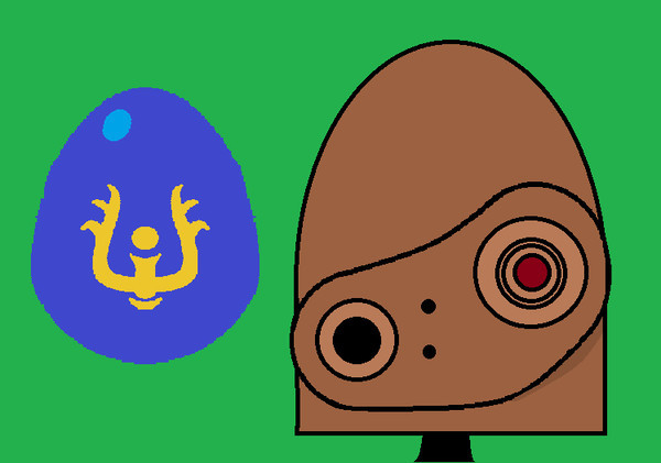 飛行石とロボット兵