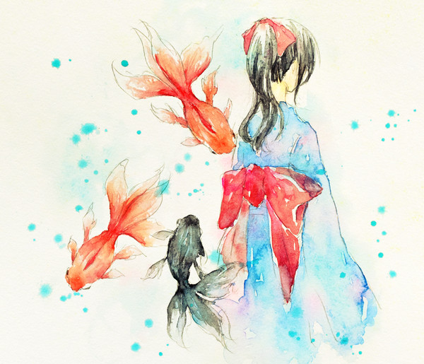 金魚すくい