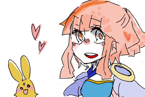 ぷよぷよのアルルとカーバンクル