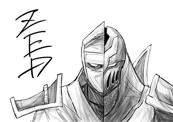 lol zed&白zed