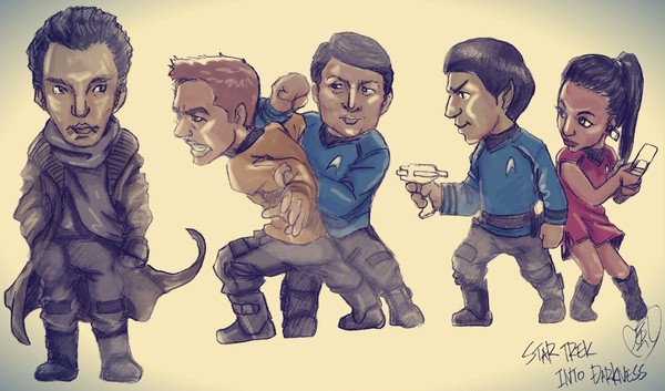 【StarTrek Into Darkness】塗りました！