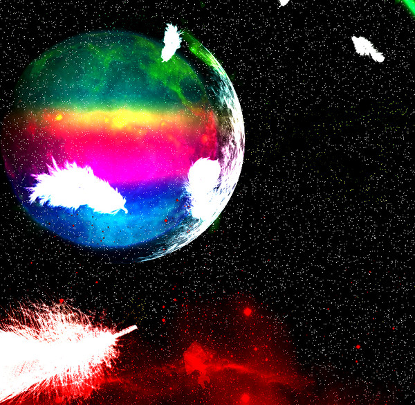 宇宙　落書き