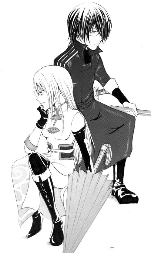 新八くんと神楽ちゃん