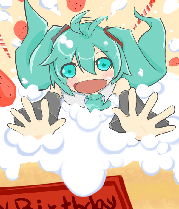 ミクのケーキダイブ