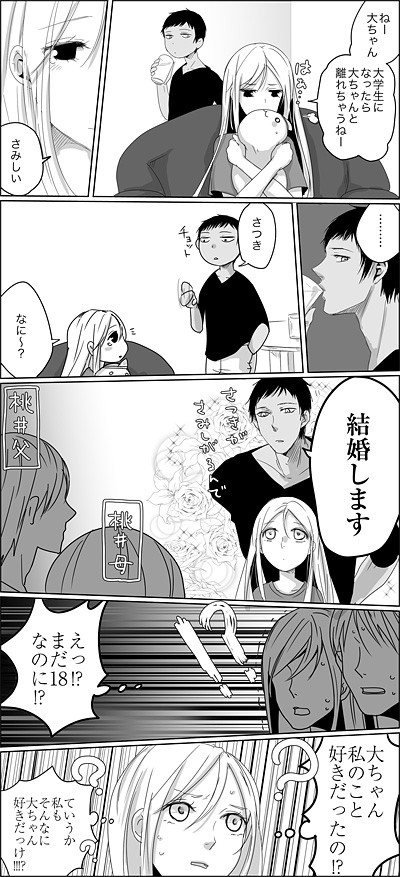 新婚青桃と過去ログ