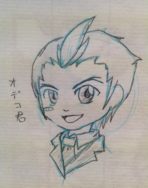 おデコ君