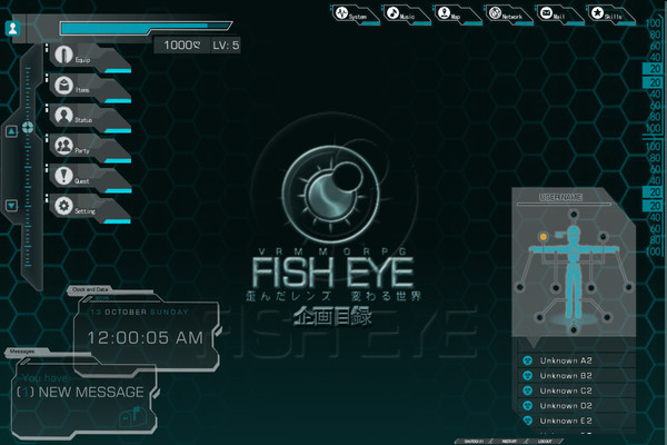 【企画目録】VRMMORPG：FISHEYE