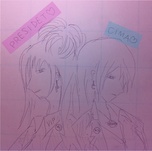 落書き＠擬人化