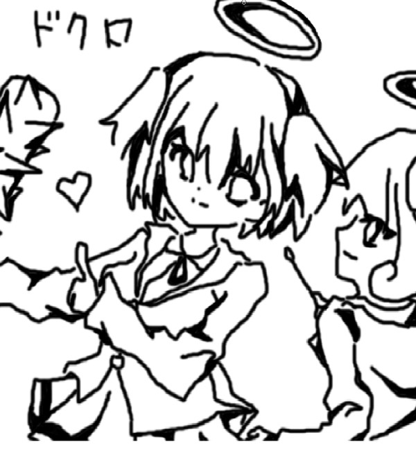 撲殺天使ドクロちゃん　ドクロ＆サバト　塗ってください