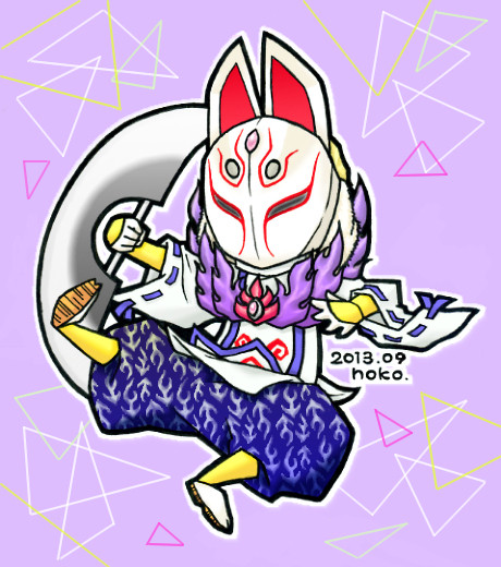 南の国の白いお狐様