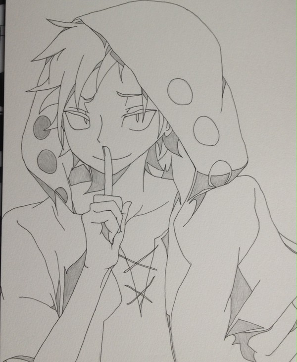 初心者による模写カノペン描き①