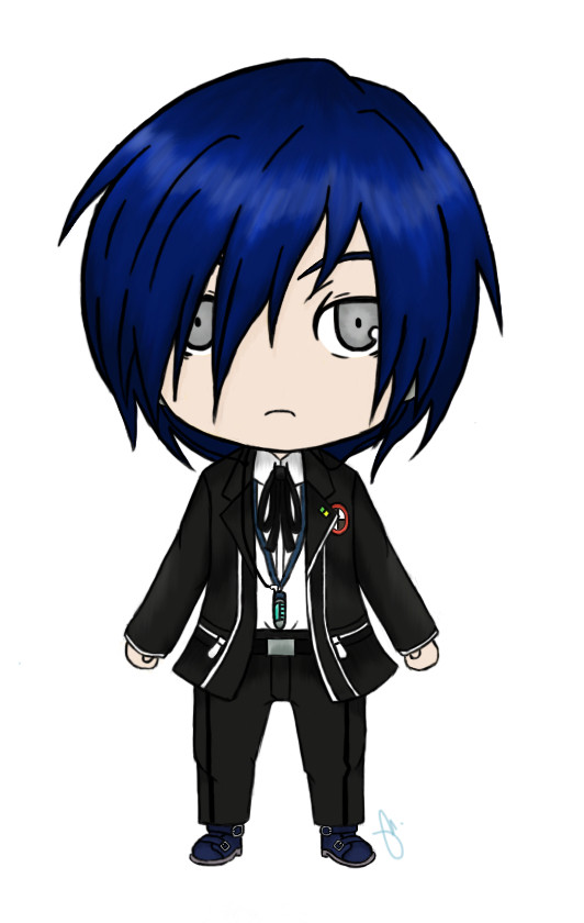 Persona 3 MC Nendoroid Artwork