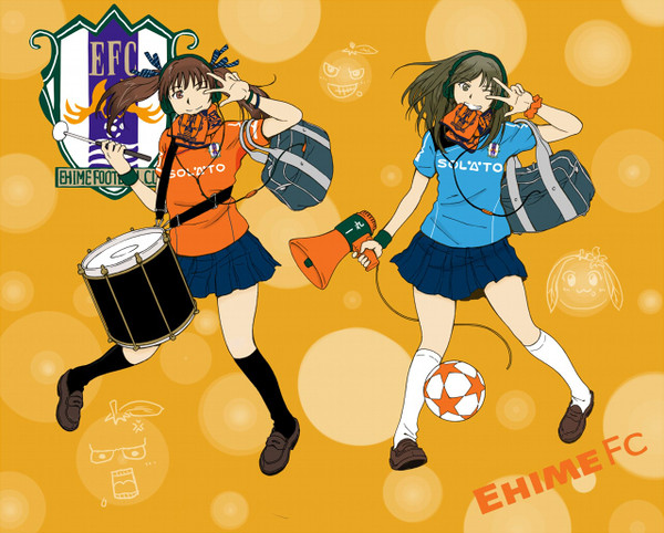 【塗ってもいいのよ・夏】企画　愛媛ＦＣサポ娘！