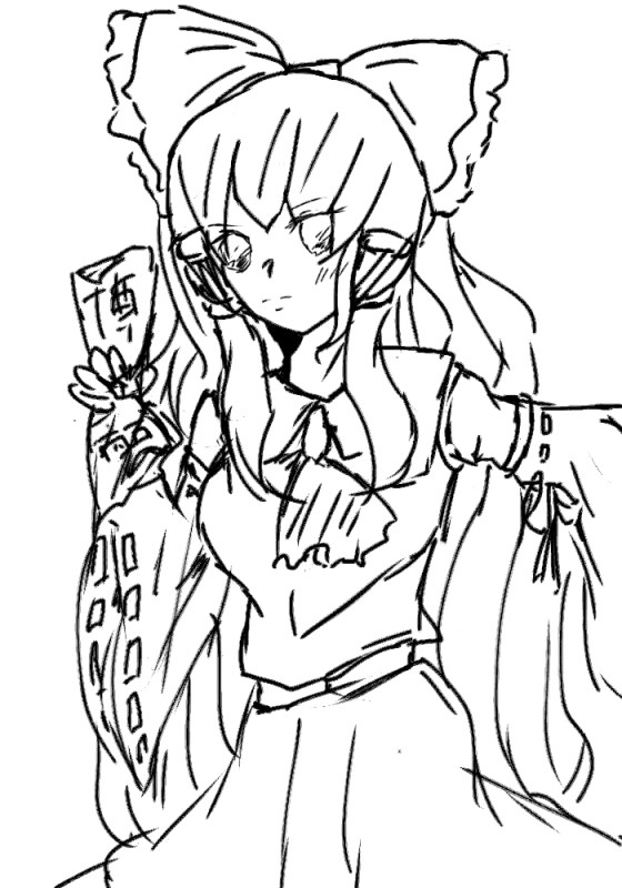 落書き霊夢