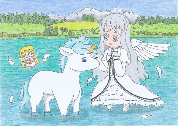 神秘の森の湖