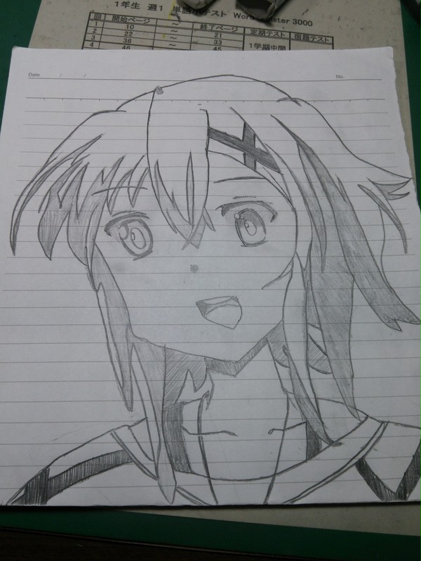 戦機絶唱シンフォギアG 暁切歌 描いてみた 訂正ver