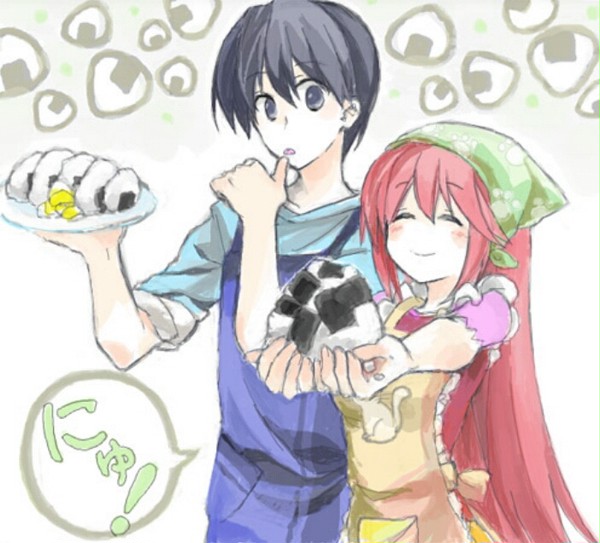 エルフェンリート：コウタとニュウチャンのおにぎり！