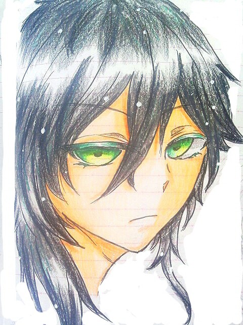 赤也がタイムスリップしたらきっと髪が長くてめちゃくちゃ可愛いはず