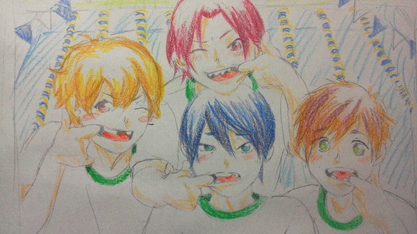 【Free!】らくがき