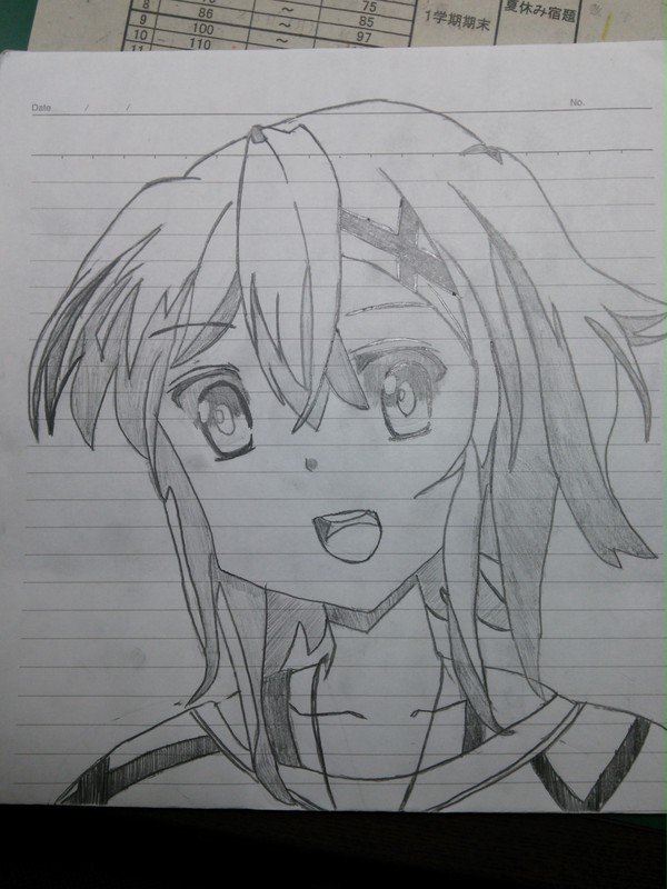 戦機絶唱シンフォギアG 暁切歌 描いてみた 完成版
