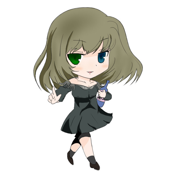 アイコン用デフォルメ楓さん