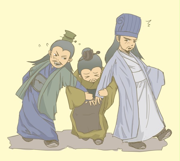 んもぅ、仲良くシテヨ！！