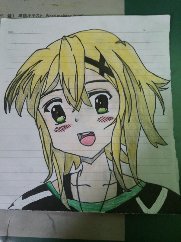 戦機絶唱シンフォギアG 暁切歌 描いてみた 色付きver