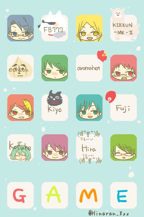 iPhone4S用かべがみみみみみ